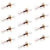 Royal Wulff Cripple Mayfly - Caddis Emerger - 1 Dozen Flies Hook Size 14