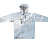 Snowcrossed Lightweight Mountain Graphic Hoodie