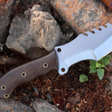 Custom Handcrafted D2 Steel Tops Tom Brown Tracker Knife - Perfect for Survival, Camping & Tactical Use | KBS Knives
