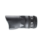 Frosted black aluminum nut for JET S model with grip rings and mounting holes