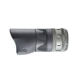 Gray aluminum nut for JET S model with ridged bands and metal screw heads