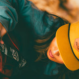 Pike Trail Rawhide Leather Patch Hats