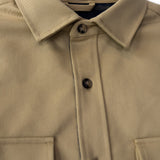 Lined Yukon Flannel Shirt Jacket, Tan
