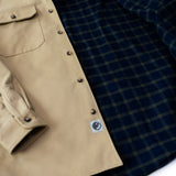 Lined Yukon Flannel Shirt Jacket, Tan