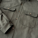 Lined Yukon Flannel Shirt Jacket, Olive