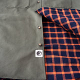Lined Yukon Flannel Shirt Jacket, Olive