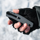The Clip Point Folding Pocket Knife Giftset for Men and Women (Black and Orange)