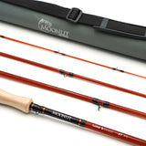 Moonlit Lunar S-GLASS Fiberglass Fly Rod w/case