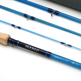 Moonlit Lunar S-GLASS Fiberglass Fly Rod w/case
