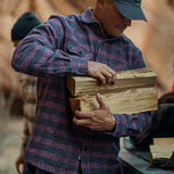 Grand Flannel, Burgundy