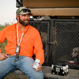 Long Sleeve Solid Lifestyle Button Down w/ REPEL-X