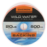 Dacron Backing, 20# | 500 yards | Bright Orange | Wild Water Fly Fishing
