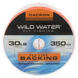 Dacron Backing, 30# | 350 yards | Bright Orange | Wild Water Fly Fishing