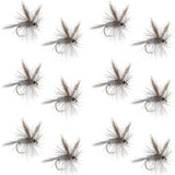Dark Hendrickson Classic Dry Fly - 12 Flies Size 18