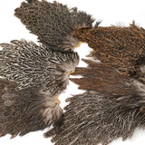 India Hen Back feather patch (Moonlit)