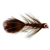 3 Pack Whitlock Near Nuff Sculpin Brown Streamer Flies Size 4