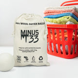 100% Wool Dryer Ball (6 Pack)