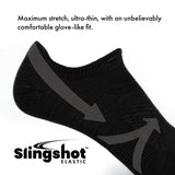 Eclipse - Run No Show Ultralight Merino Wool Sock