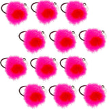 Tungsten Bead Tactical Euro Hot Pink Jig Egg - 12 Flies Size 14