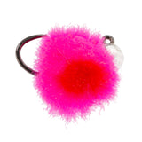 Tungsten Bead Tactical Euro Hot Pink Jig Egg - 12 Flies Size 14