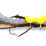 Basics Collection - Terrestrials Dry Fly Assortment - 10 Dry Fishing Flies - Hopper, Ant and Beetle Fishing Fly Patterns - Hook Sizes 10, 12 and 14