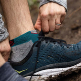 Emerald - Run Ankle Midweight Merino Wool Sock