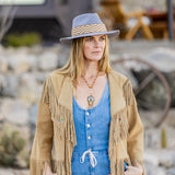 Hazy Lavender Fedora Hat