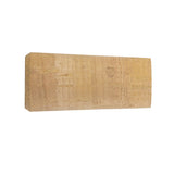 Cork fore grip handle, light tan rectangular section