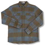 Field Grand Flannel, Caper Green