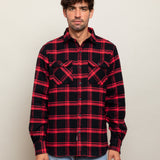 Field Grand Flannel, Huntsman Plaid in Black