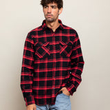 Field Grand Flannel, Huntsman Plaid in Black