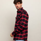 Field Grand Flannel, Huntsman Plaid in Black