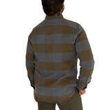 Field Grand Flannel, Caper Green