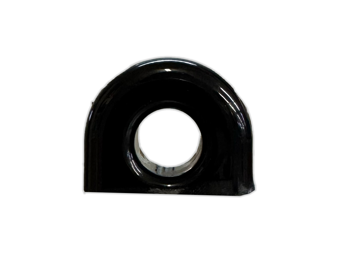 Plastic fair lead with metal ring opening