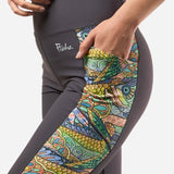 Tropical Tarpon Pocket Leggings