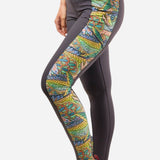 Tropical Tarpon Pocket Leggings