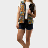 Unbound Brown Fleece Vest