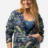 HaliBorealis Riffle Snap Fleece