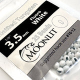 Moonlit Slotted Tungsten Beads (25 pack)