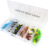 Foam Fly Assortment, 40 Flies | Bass | Trout | Panfish | Wild Water Fly Fishing