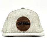 Pike Trail Rawhide Leather Patch Hats