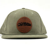Pike Trail Rawhide Leather Patch Hats