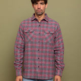 Grand Flannel, Burgundy