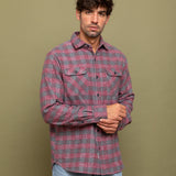 Grand Flannel, Burgundy