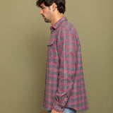 Grand Flannel, Burgundy