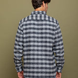Grand Flannel, Charcoal Gingham