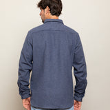 Grand Flannel, Dark Blue Mini Check