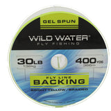 Gel Spun Backing, 30# | 400 yards | Bright Yellow | Wild Water Fly Fishing