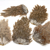 India Hen Back feather patch (Moonlit)