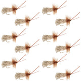 Goddard Caddis Dry Fly - 12 Flies Size 12